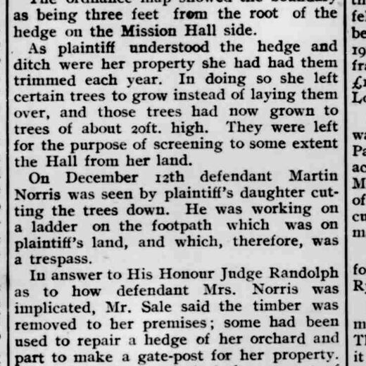 Missionhall Firewood1933