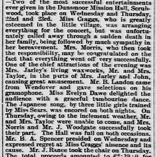 Missionhall Party 1908