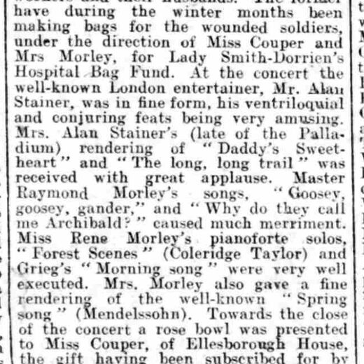 Missionhall Party 1917